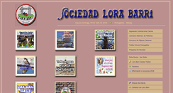 Desktop Screenshot of lorabarri.com