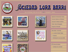 Tablet Screenshot of lorabarri.com
